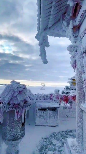 重庆昨日局地积雪深度达8—12厘米 城口黄安坝气温最低-17.1℃